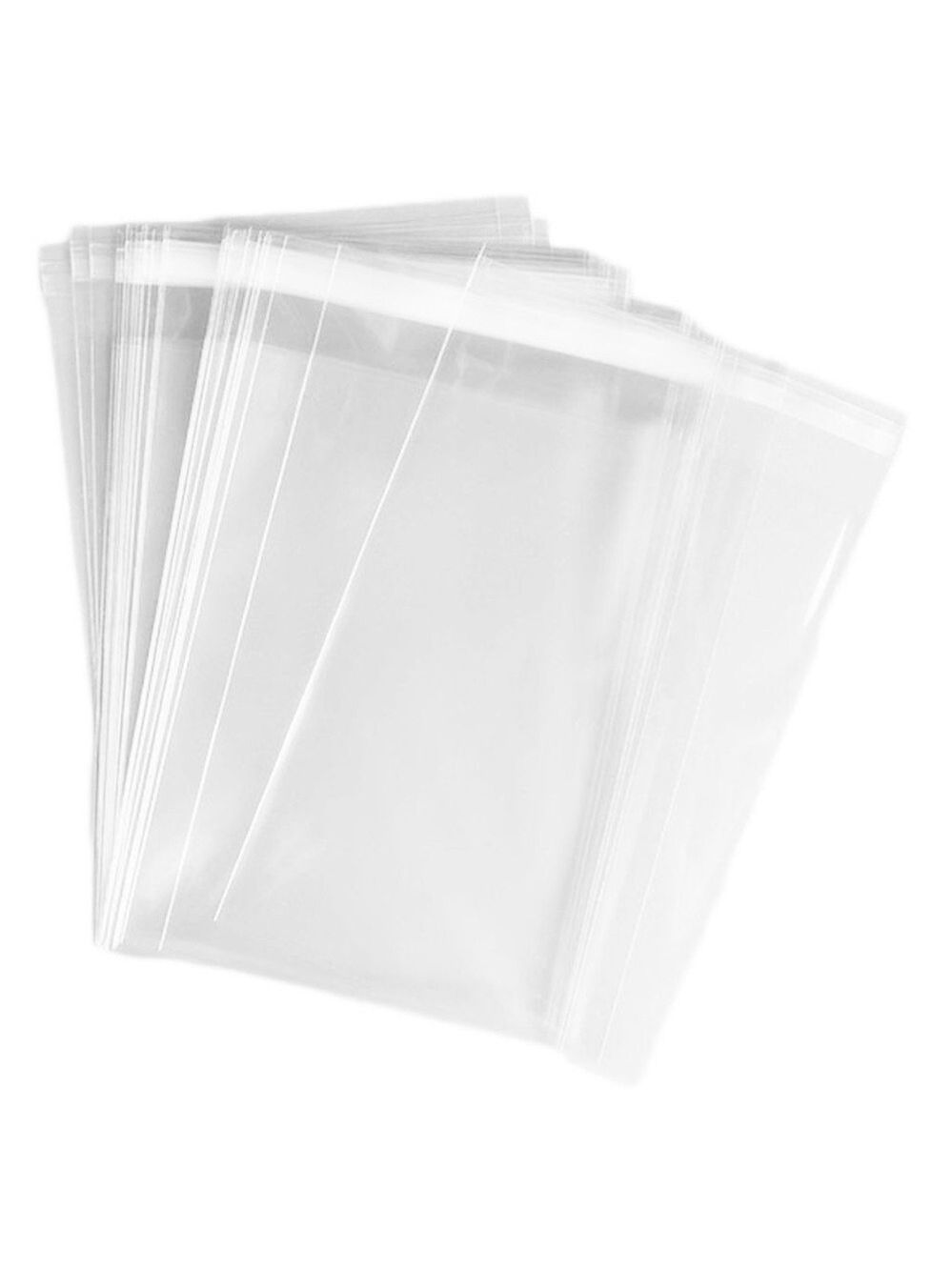 50 9X12 Clear Self Seal Adhesive Bags Inventory - Picture 2 of 4